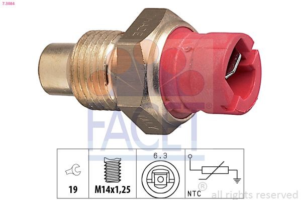 FACET Sensor, coolant temperature Article number: 7.3084 cheaply