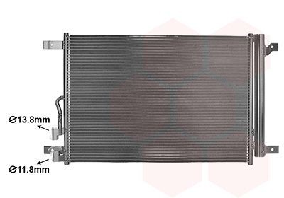 VAN WEZEL Air conditioning condenser Article number: 03015705 cheaply