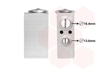VAN WEZEL AC expansion valve Article number: 43011705 cheaply