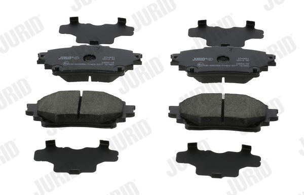 JURID Brake pad set Article number: 574089J cheaply