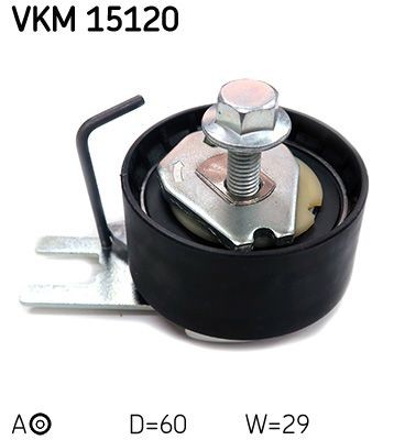 SKF Timing belt tensioner pulley Article number: VKM 15120 cheaply