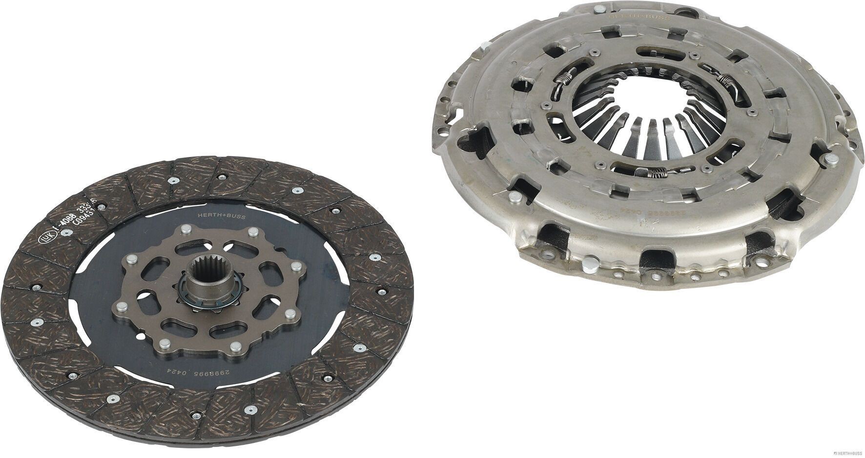 HERTH+BUSS JAKOPARTS Clutch kit Article number: J2002515 cheaply