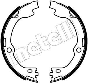 METELLI Handbromsbackar Artikelnummer: 53-0738 billigt