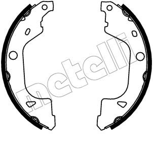 METELLI Brake Shoe Set Article number: 53-0775 cheaply