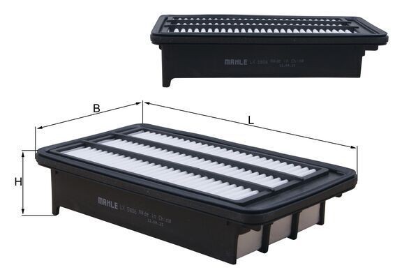 MAHLE ORIGINAL Air filter Article number: LX 5806 cheaply