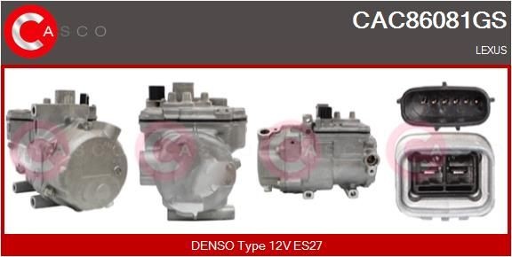 CASCO CCV42002AS Control Valve, compressor ASTRA 1.7 CDTI (08) 131 PS Diesel
