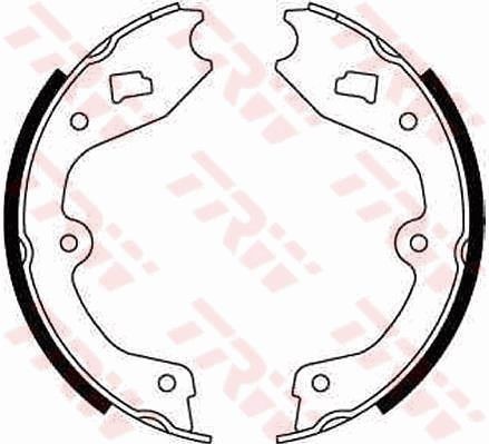 TRW Handbrake shoes Article number: GS6235 cheaply