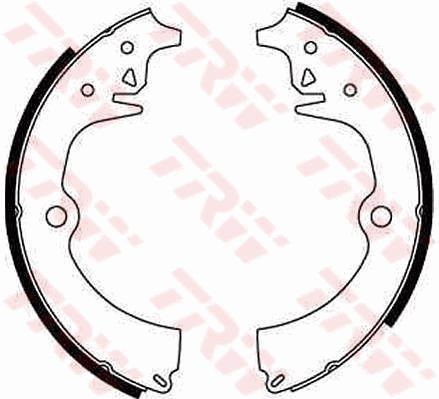 TRW Brake Shoe Set Article number: GS8062 cheaply
