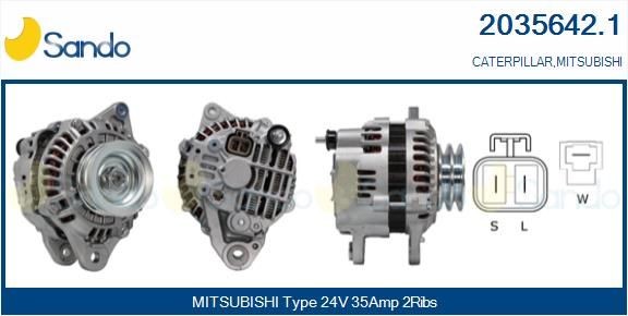 SANDO Ignition coil Article number: SIC81014.0 cheaply