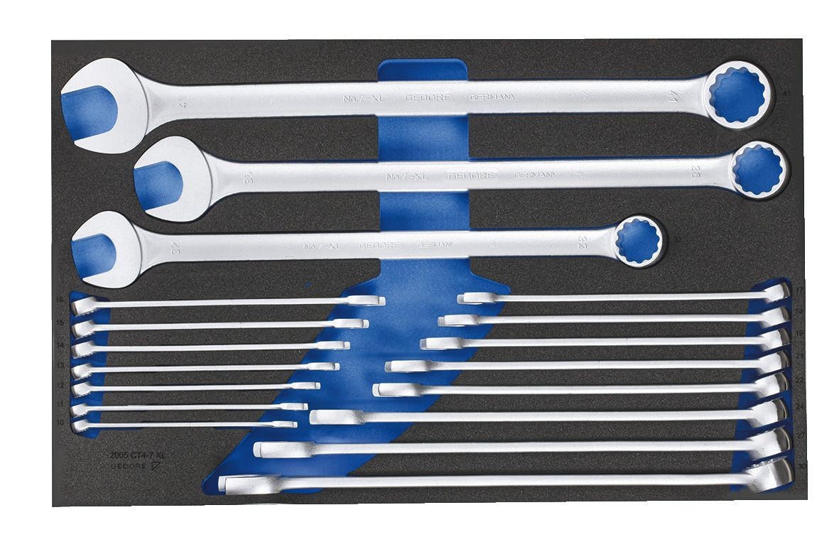 GEDORE Spanner Set, ring / open ended Article number: 2005 CT4-7 XL cheaply