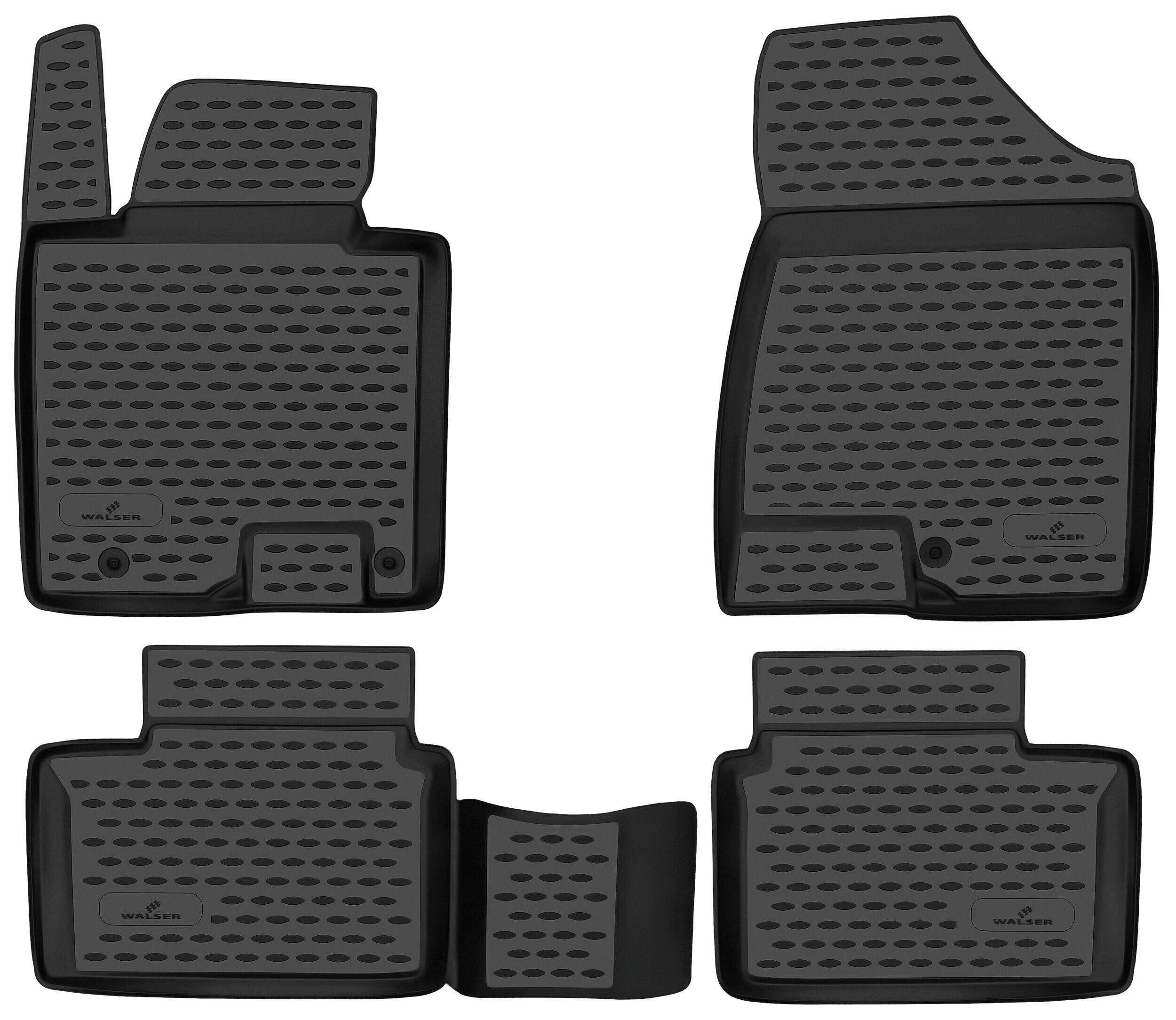WALSER 75334 Floor mats CEE'D 1.4 MPI 101 PS Petrol 2018