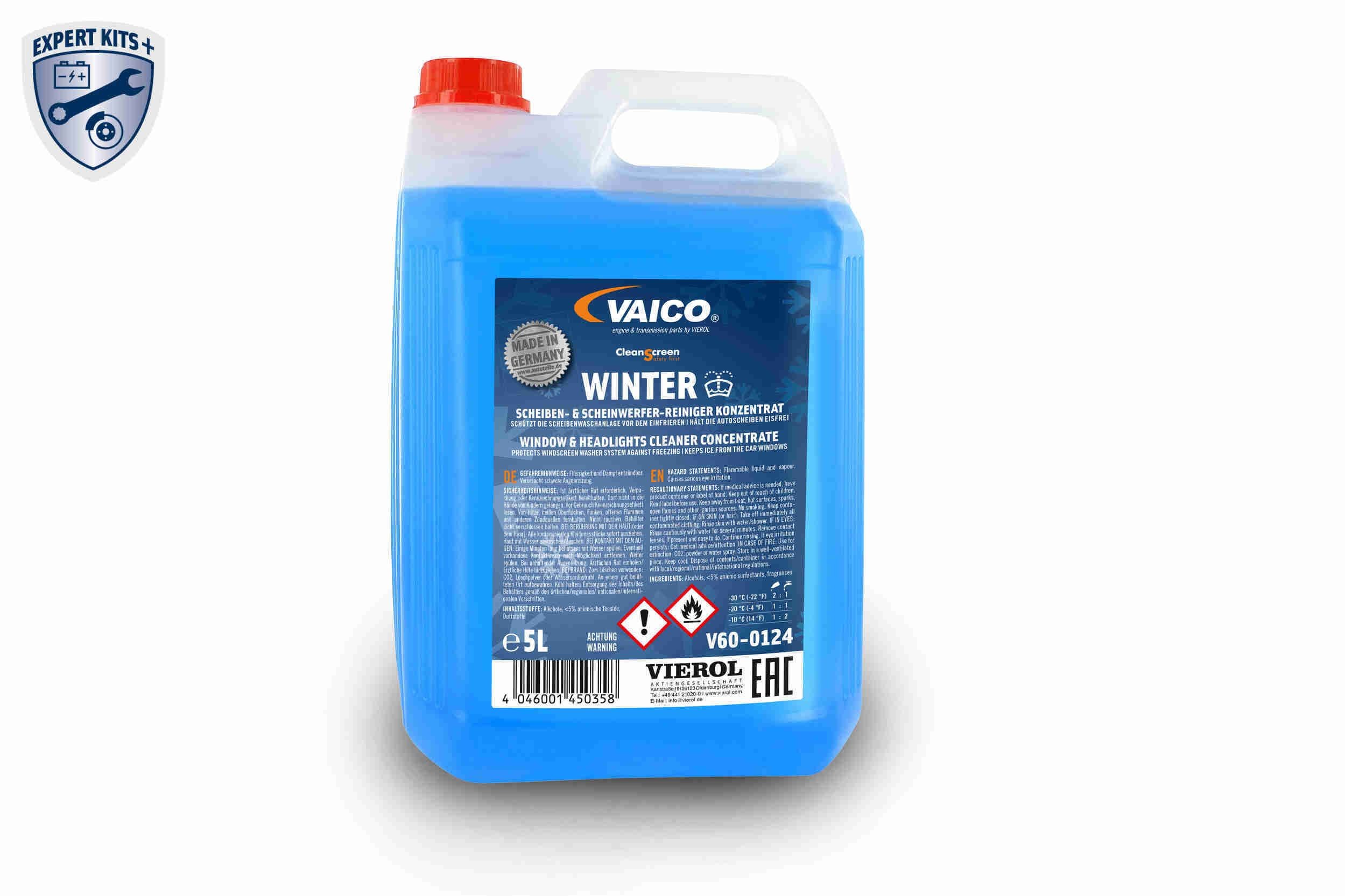 VAICO Vinter sprinklervæske Varenummer: V60-0124 billige