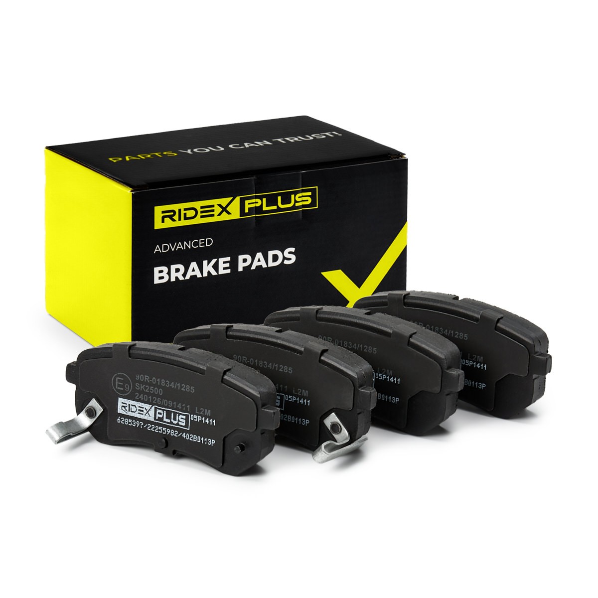 RIDEX PLUS Brake pad set Article number: 402B0113P cheaply