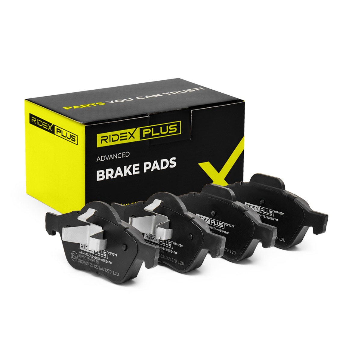 RIDEX PLUS Brake pad set Article number: 402B0471P cheaply