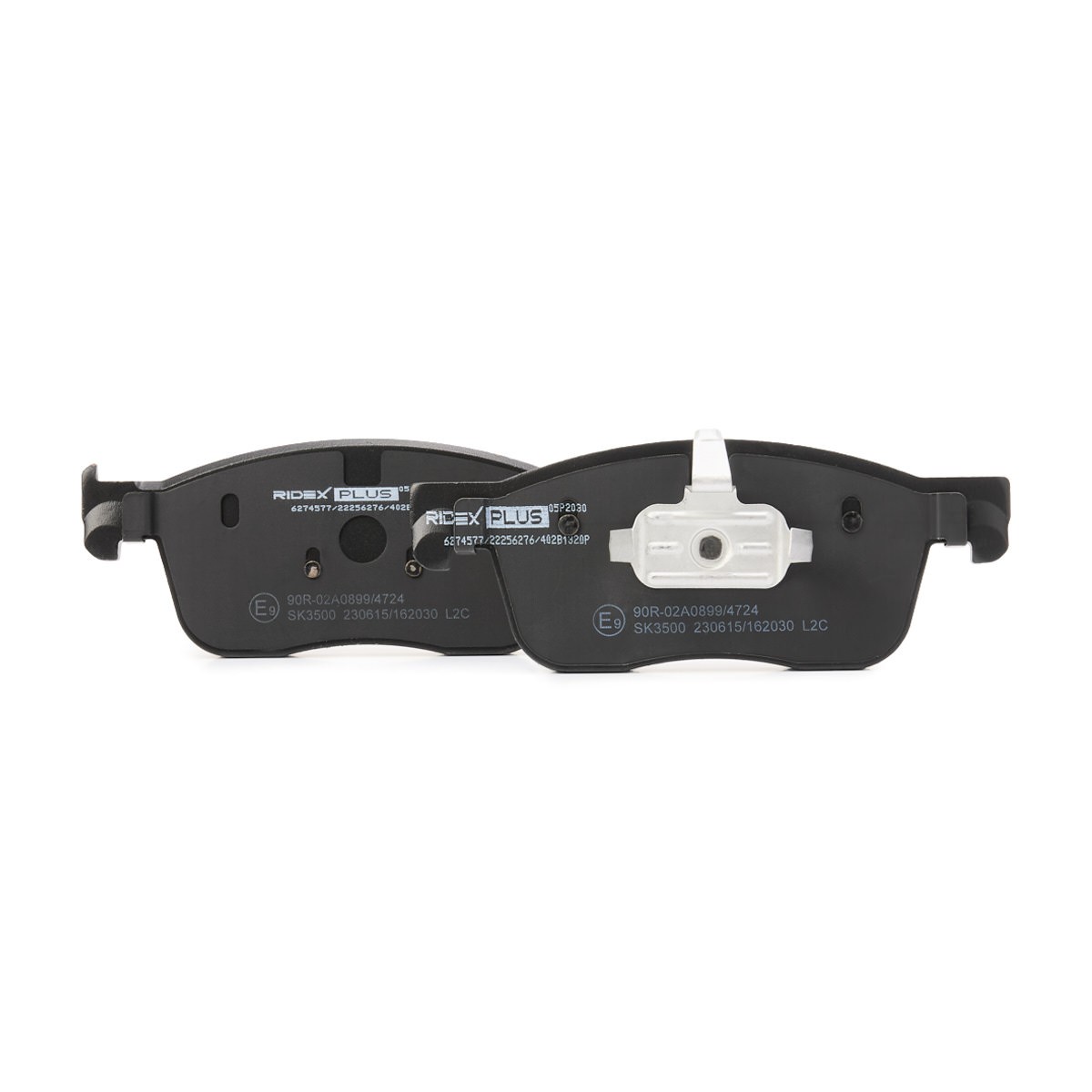 RIDEX PLUS Brake pad set Article number: 402B1320P cheaply