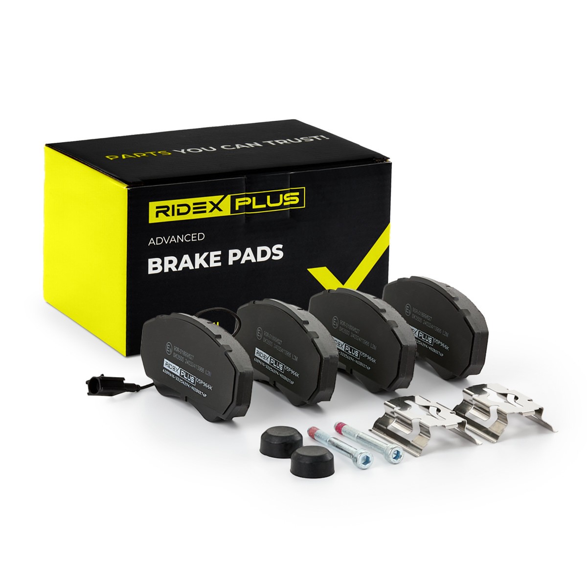 RIDEX PLUS Brake pad set Article number: 402B0276P cheaply