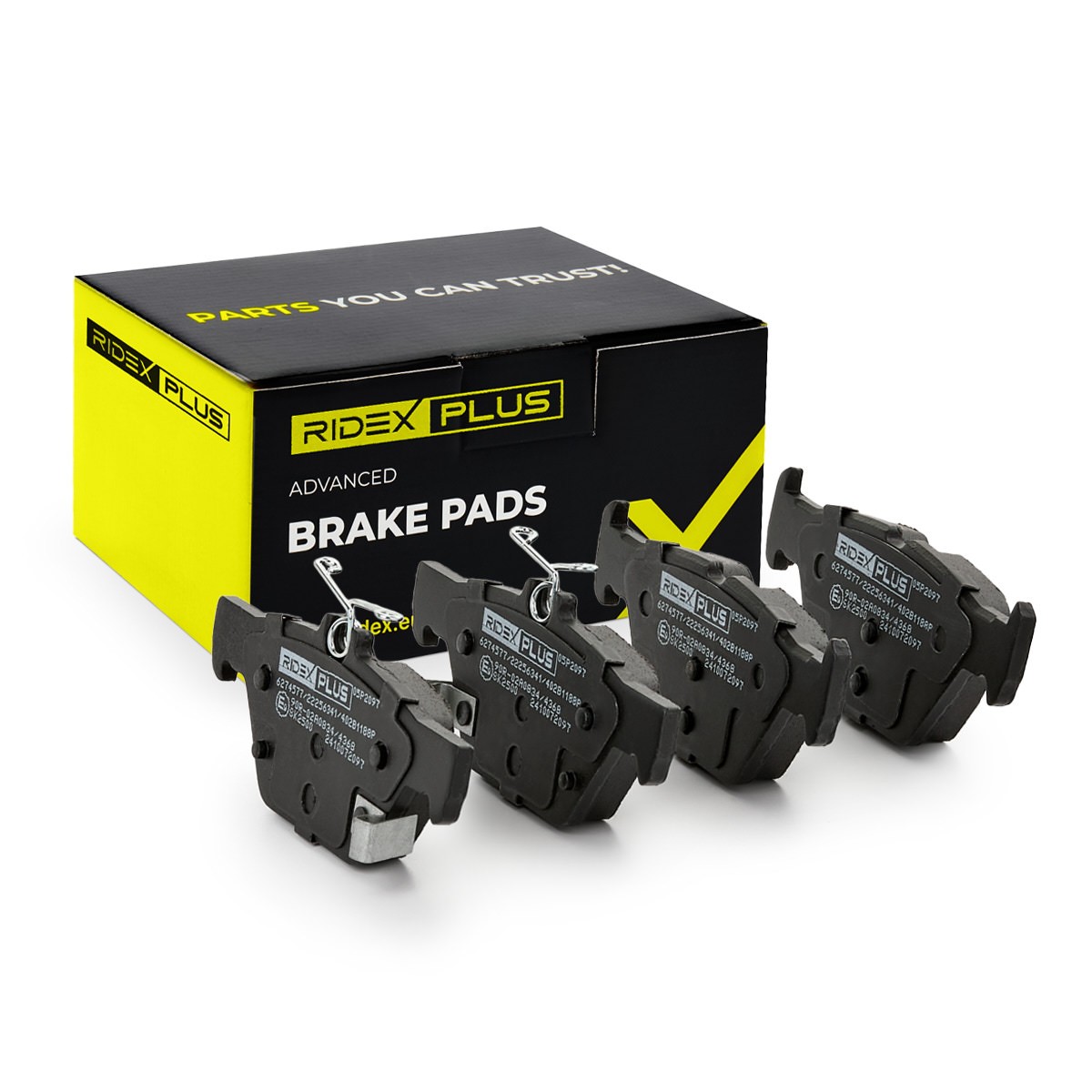 RIDEX PLUS Brake pad set Article number: 402B1188P cheaply