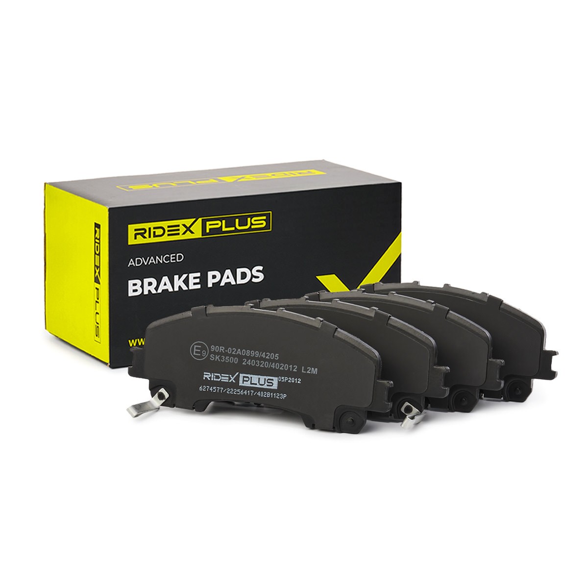 RIDEX PLUS Brake pad set Article number: 402B1123P cheaply