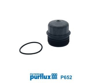 PURFLUX Cover, oil filter housing Article number: P652 cheaply