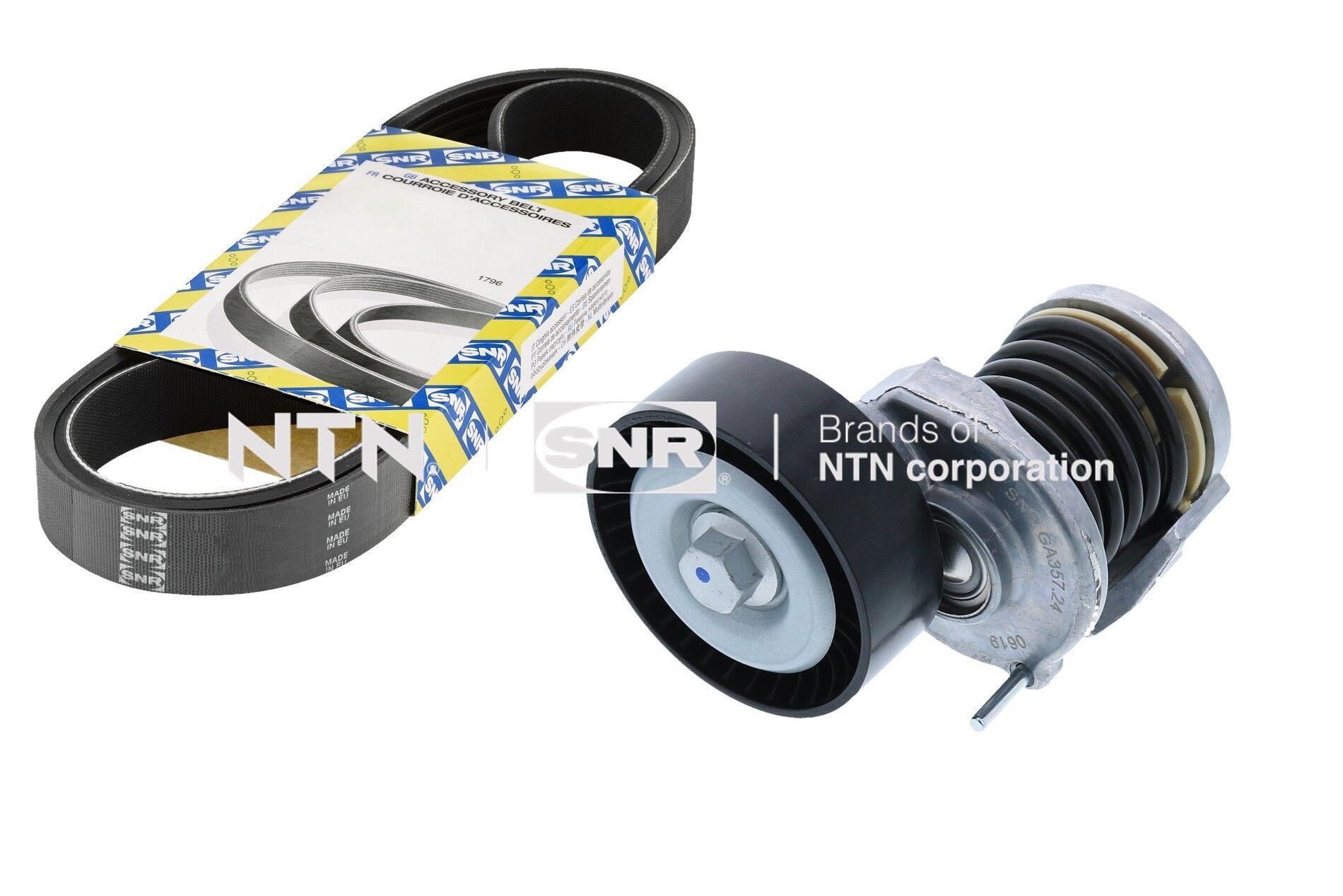 SNR V-Ribbed Belt Set Article number: KA857.52 cheaply