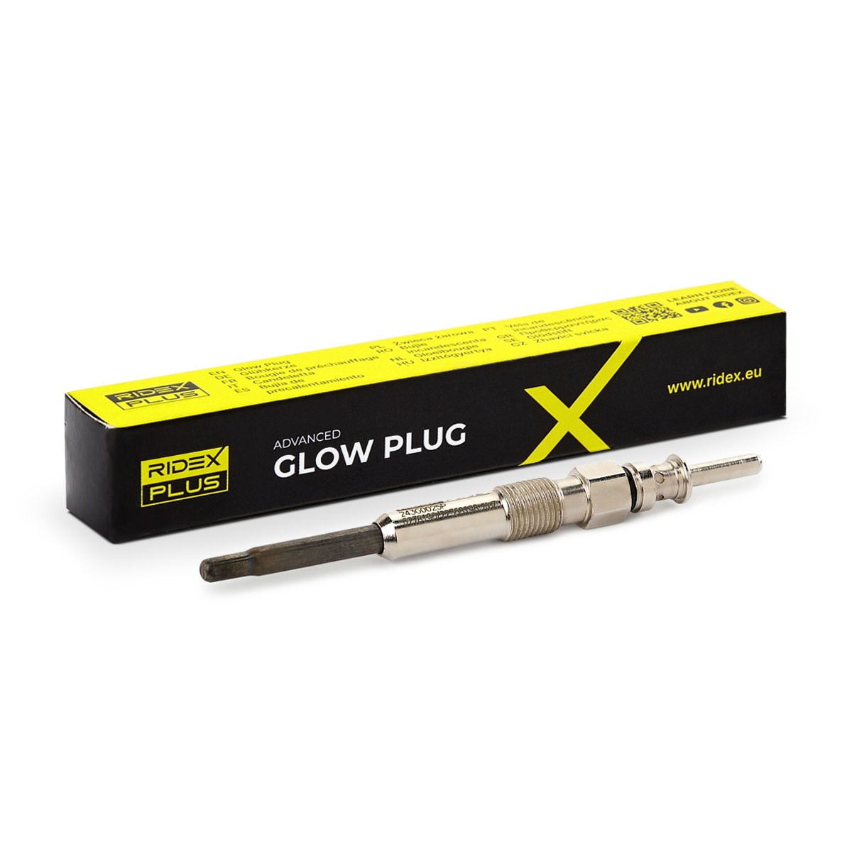 RIDEX PLUS Glow plug Article number: 243G0025P cheaply