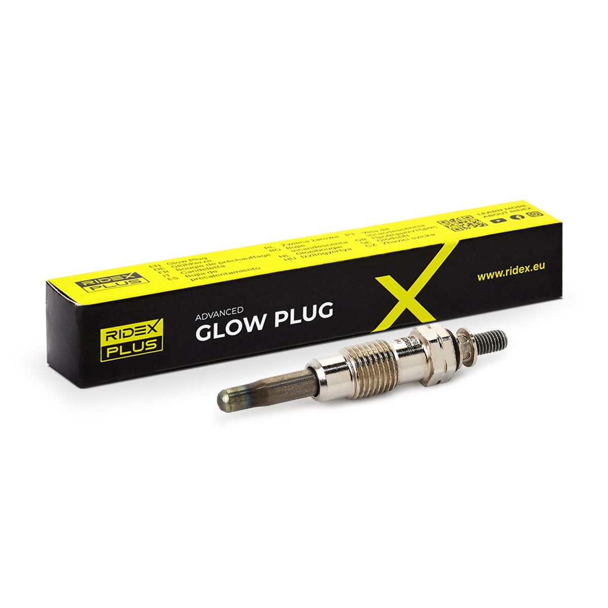 RIDEX PLUS Glow plug Article number: 243G0028P cheaply