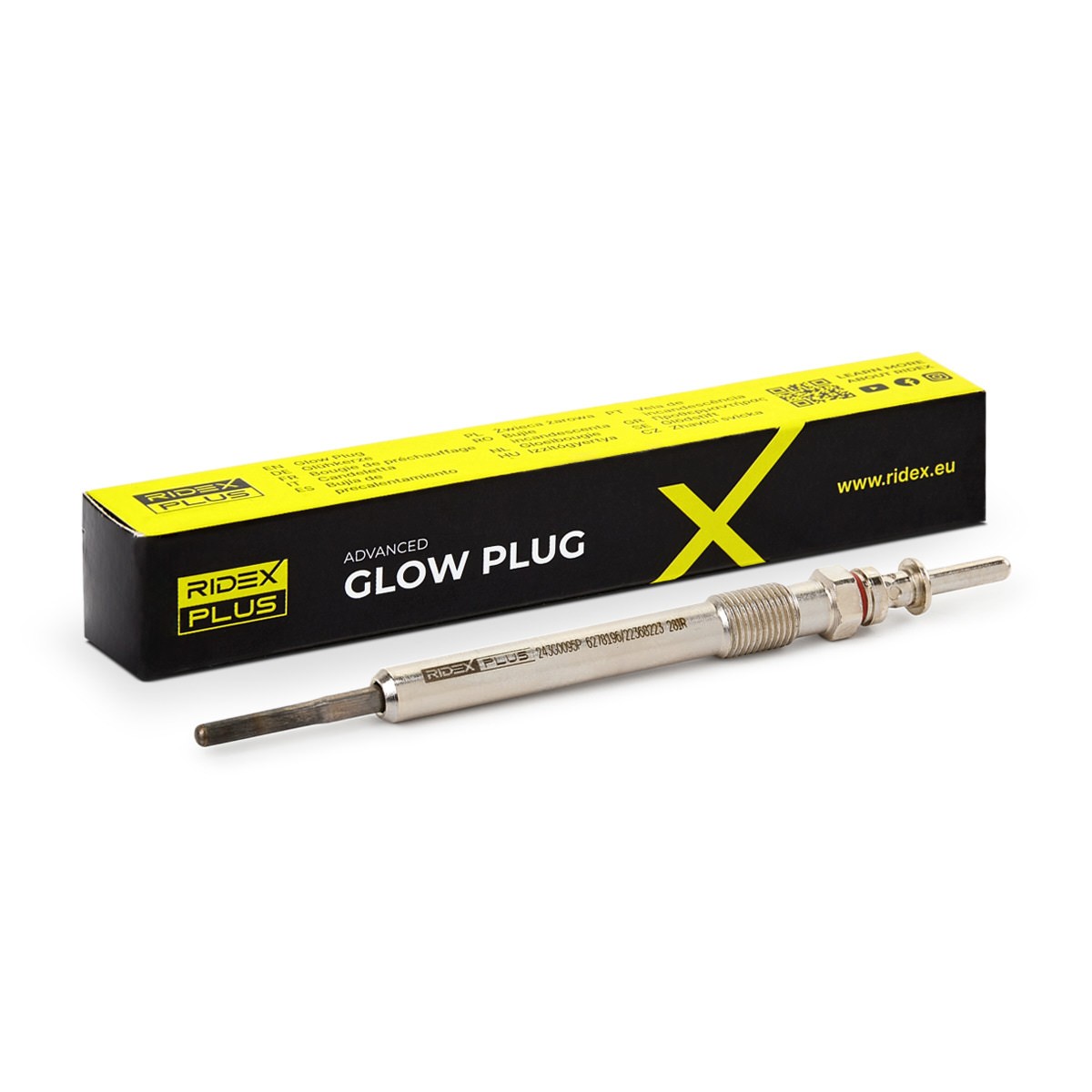 RIDEX PLUS Glow plug Article number: 243G0095P cheaply