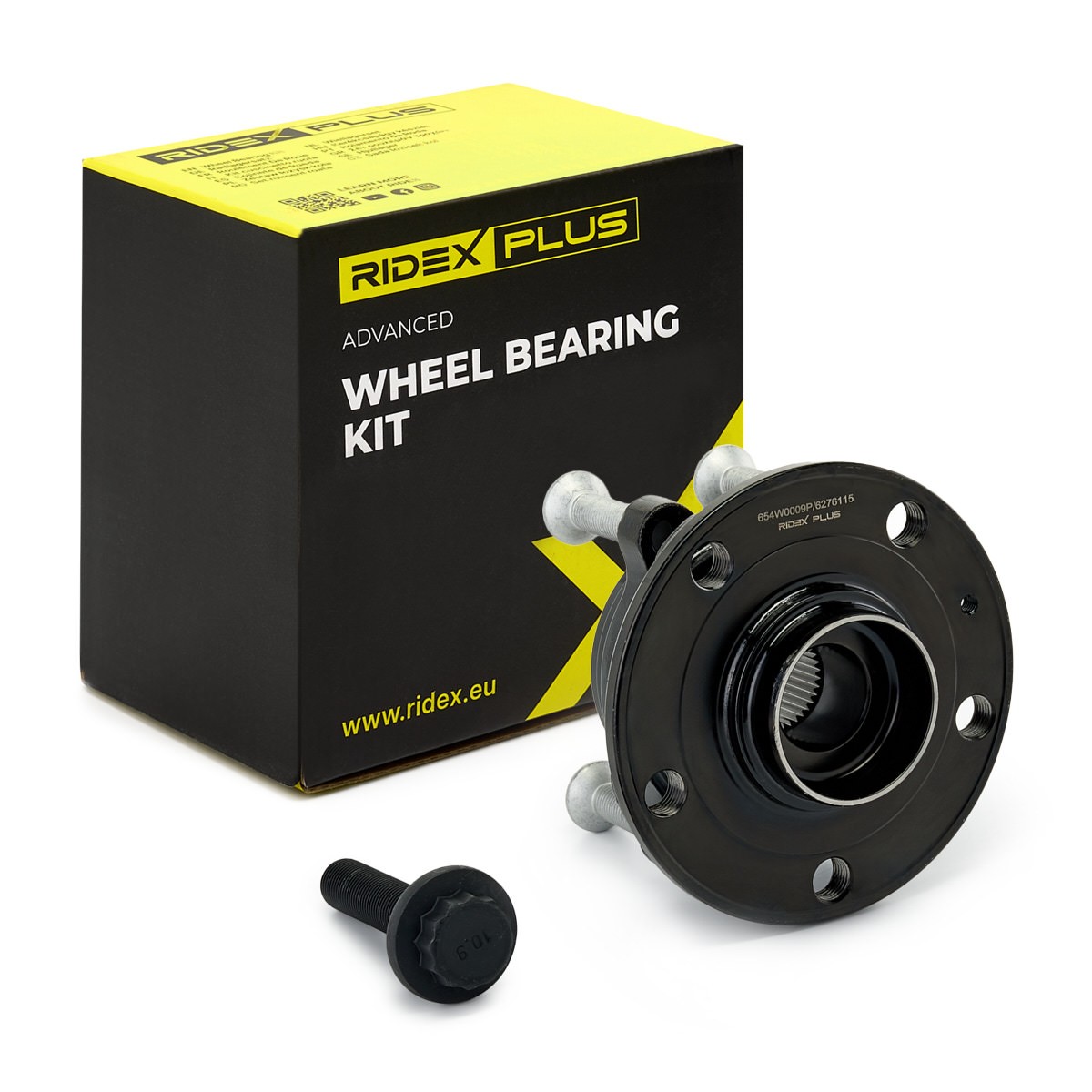RIDEX PLUS Wheel bearing kit Article number: 654W0009P cheaply