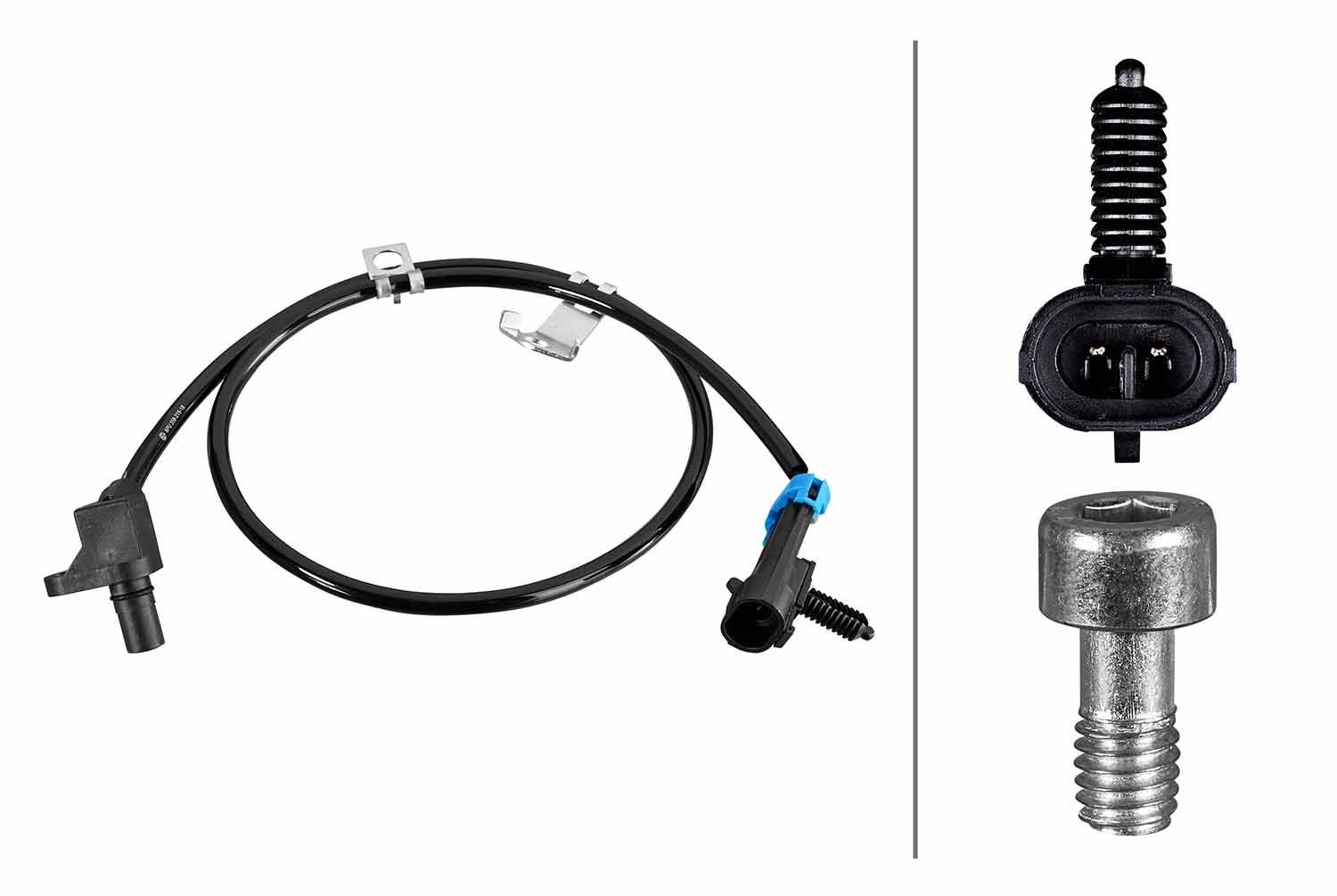 HELLA ABS Sensor Varenummer: 6PU 358 219-181 billige