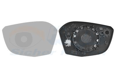 VAN WEZEL Mirror Glass, outside mirror Article number: 0989837 cheaply