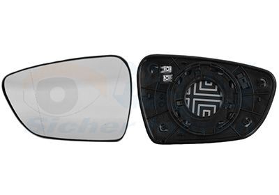 VAN WEZEL Mirror Glass, outside mirror Article number: 8356837 cheaply