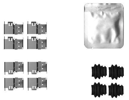 TEXTAR Accessory Kit, disc brake pads Article number: 82561400 cheaply