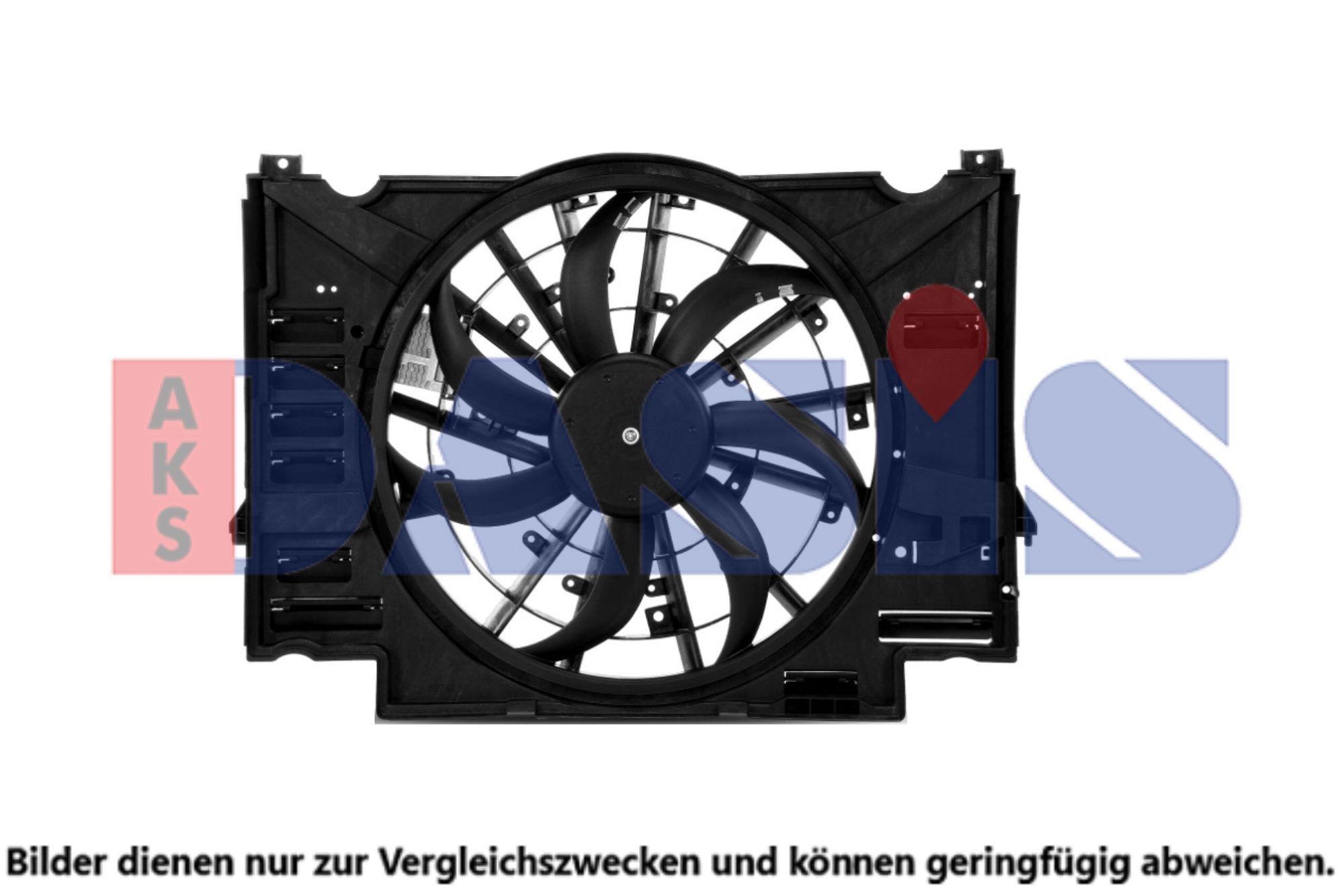 AKS DASIS Fan, radiator Article number: 028024N cheaply