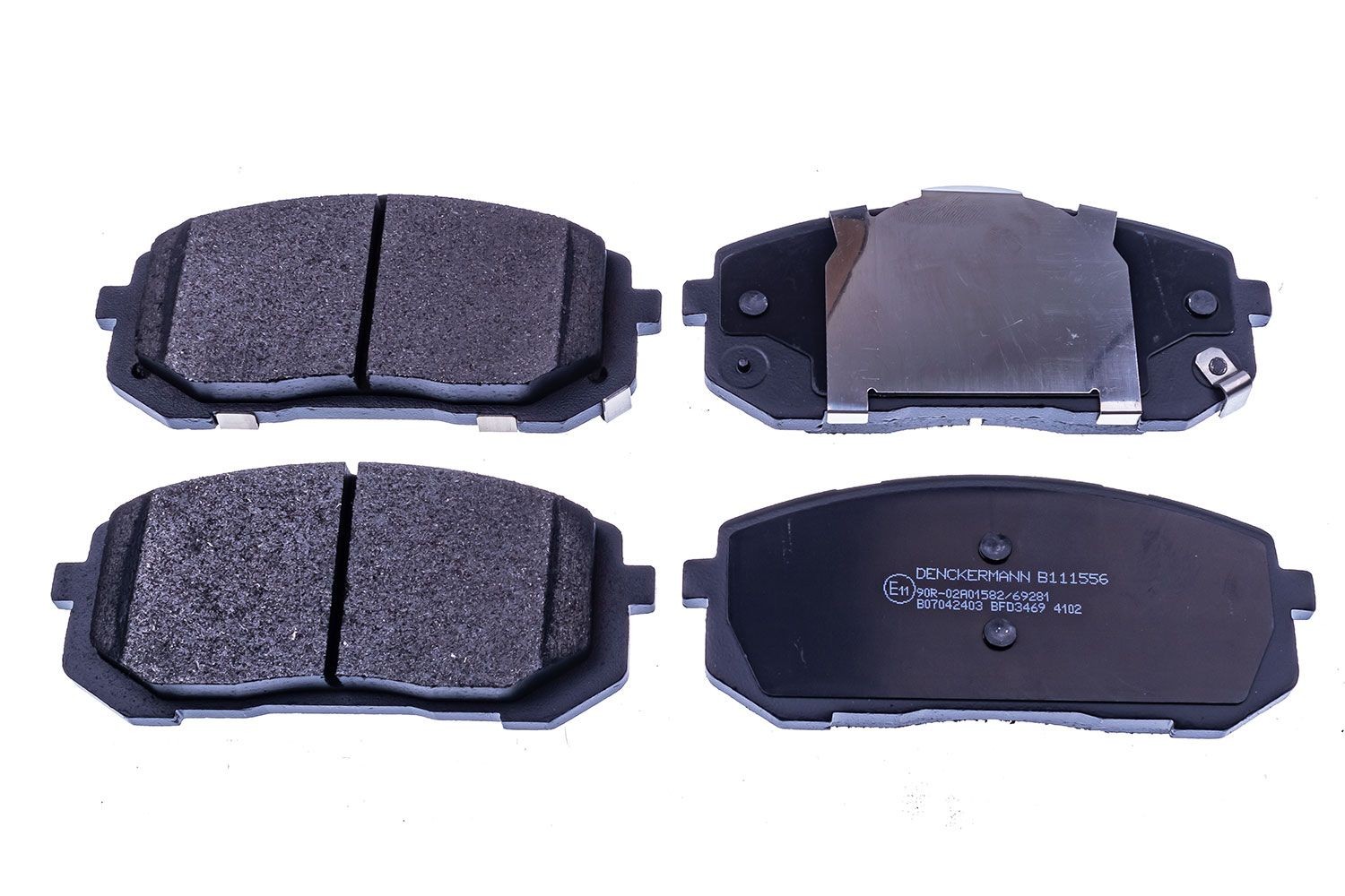 DENCKERMANN Brake pad set Article number: B111556 cheaply