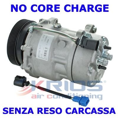 MEAT & DORIA Air conditioning compressor Article number: K11224R cheaply