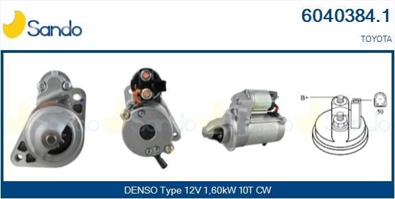 SANDO Starter motor Article number: 6010044.0 cheaply