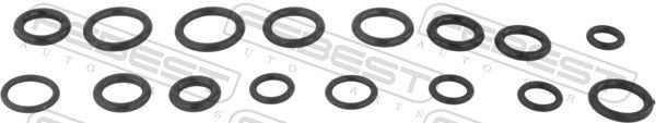 FEBEST Seal Ring, air conditioning system line Article number: RINGAH-038-KIT cheaply