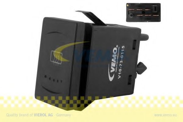 VEMO Switch, rear window heating Original Quality Article number: V10-73-0115 cheaply