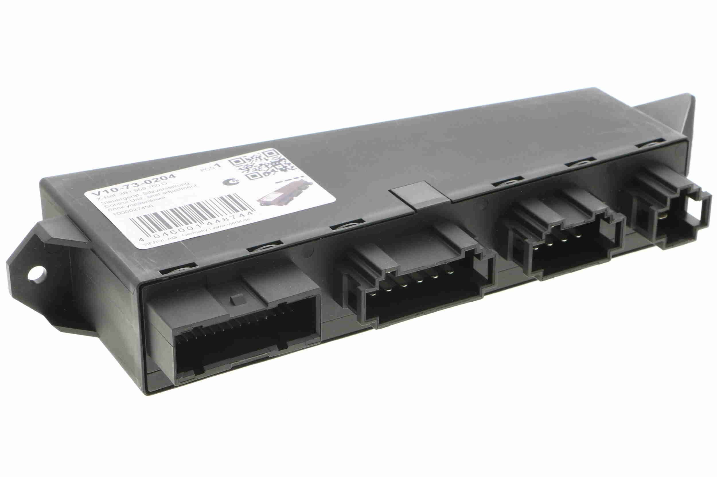 VEMO Control Unit, seat adjustment Q+, original equipment manufacturer quality Article number: V10-73-0204 cheaply