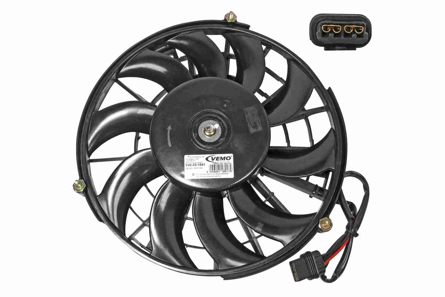 VEMO Fan, A / C condenser Article number: V40-02-1041 cheaply