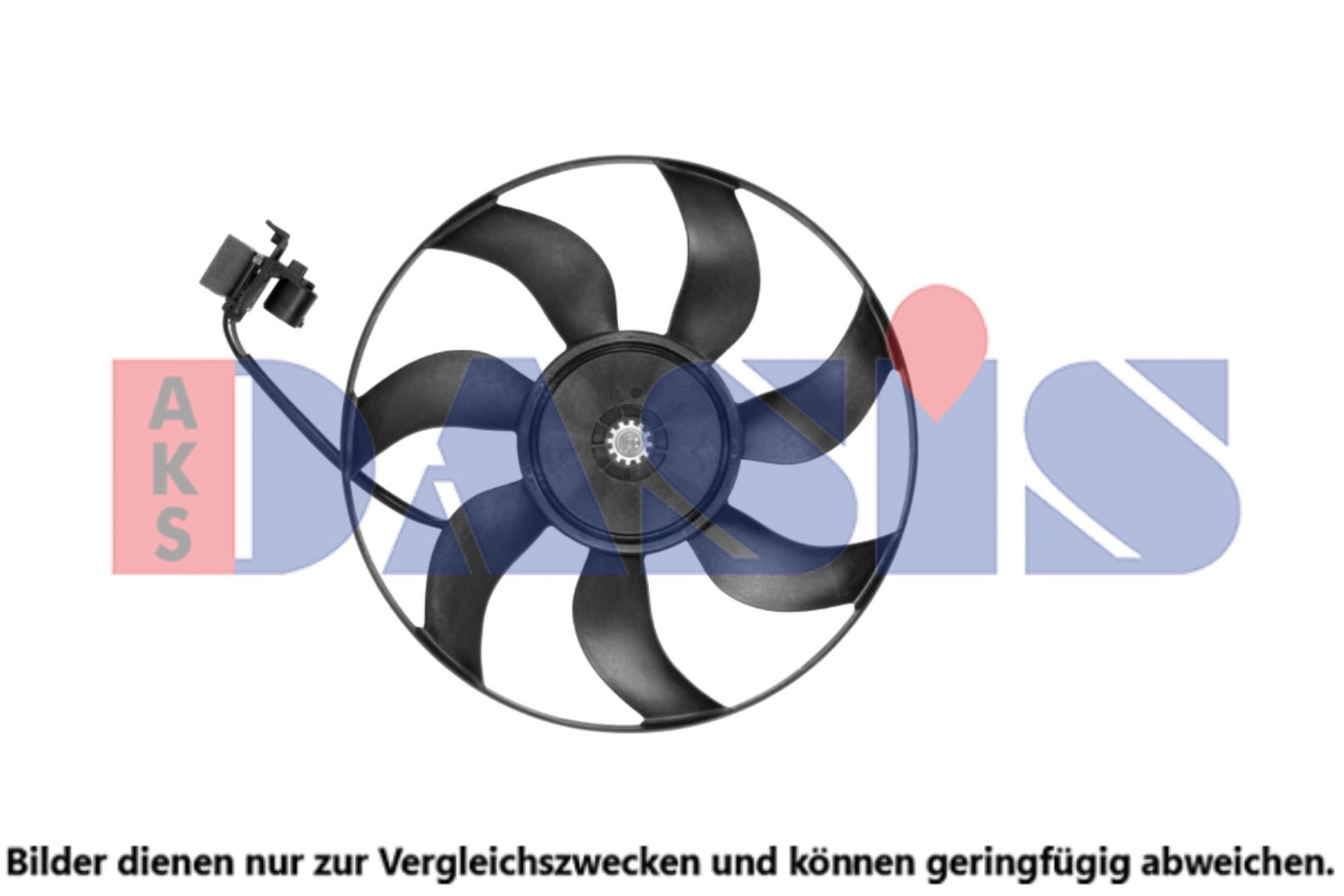 AKS DASIS Fan, radiator Article number: 158172N cheaply