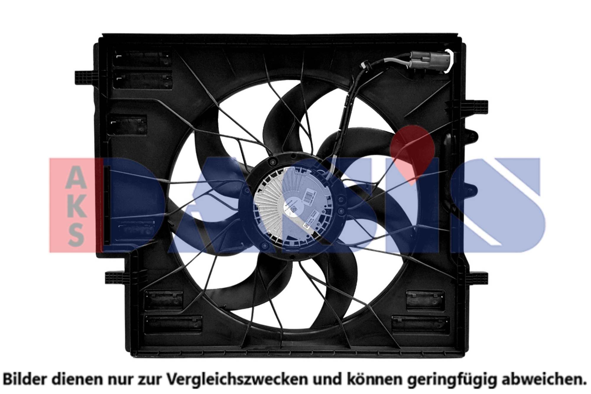 AKS DASIS Fan, radiator Article number: 228055N cheaply