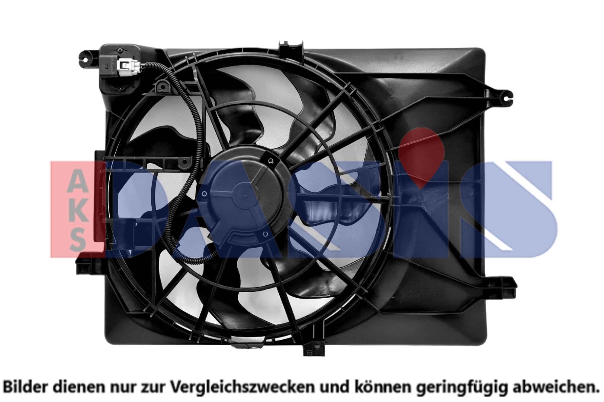 AKS DASIS Fan, radiator Article number: 568153N cheaply
