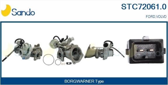 SANDO SCH80005.7 Turbo kassett KORANDO 2.0 150 HP Bensiin