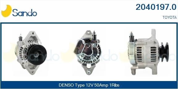 SANDO Engine oil cooler Article number: SOC74018.1 cheaply
