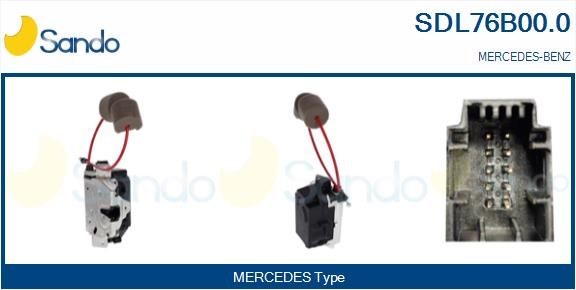 SANDO Steering rack Article number: SSB80100.0 cheaply