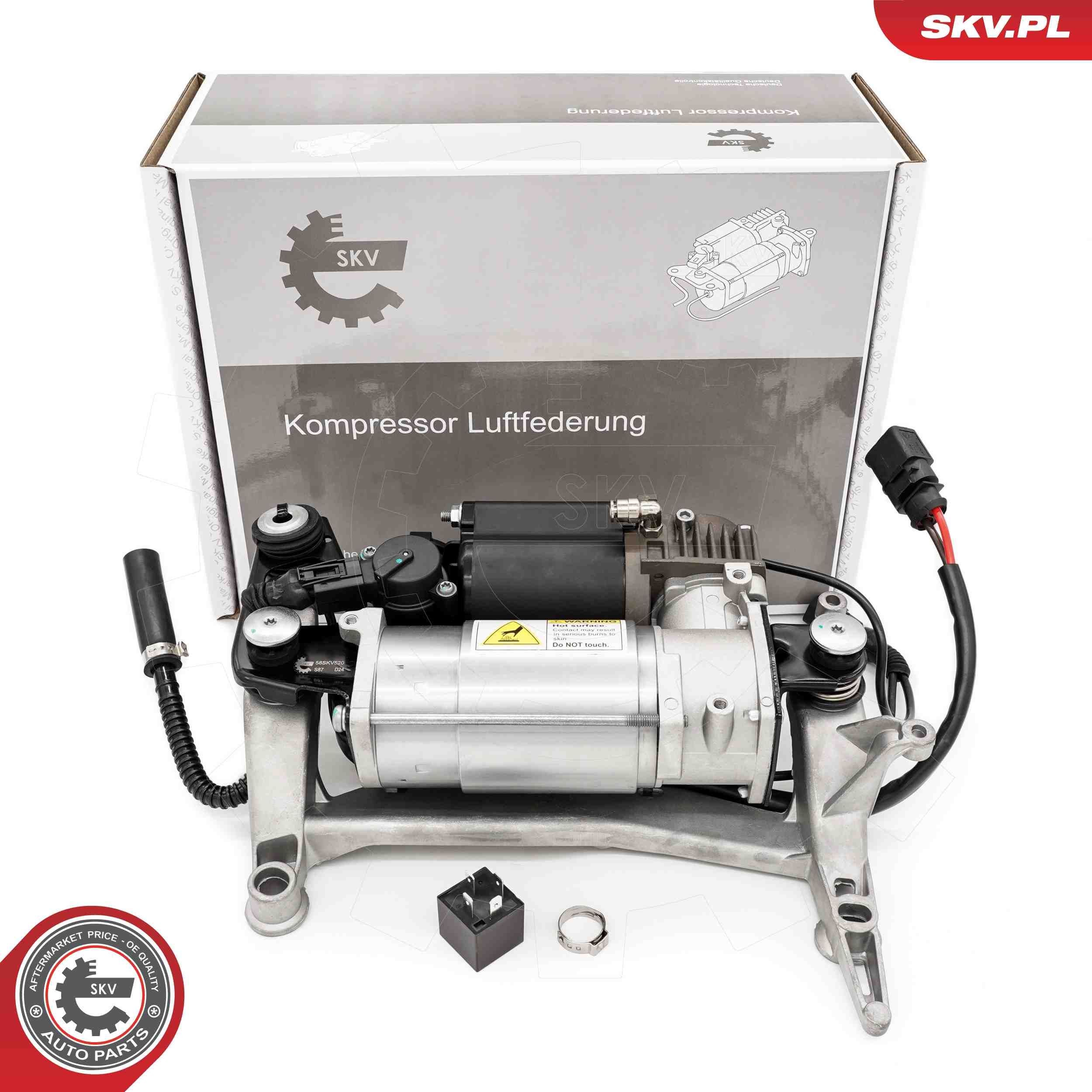 ESEN SKV 58SKV520 Kompressor, trykluftanlæg Q7 3.0 TDI quattro 245 HK Diesel 2015