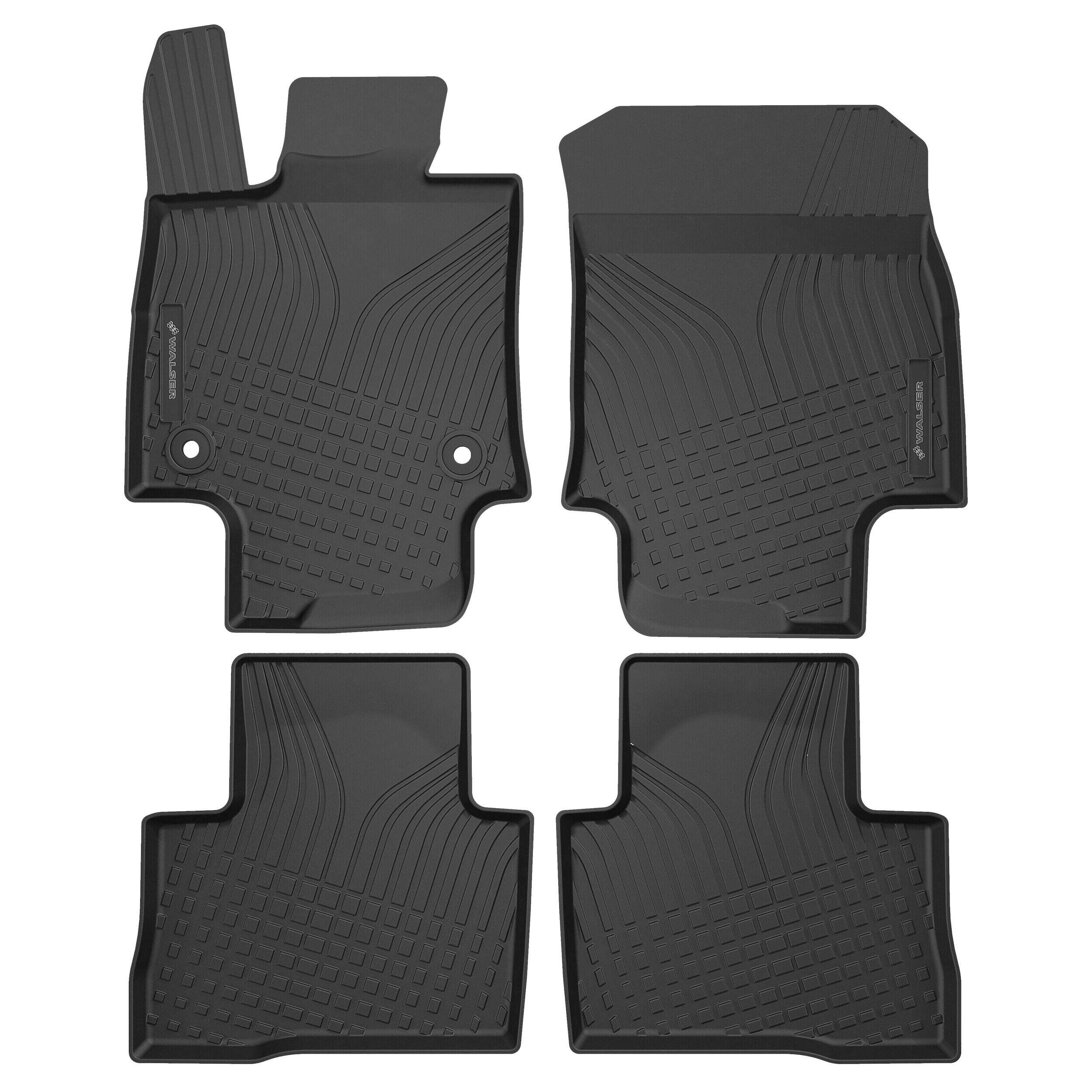 WALSER 100086 Floor mats RAV 4 2.0 VVTi (MXAA52) 173 PS Petrol