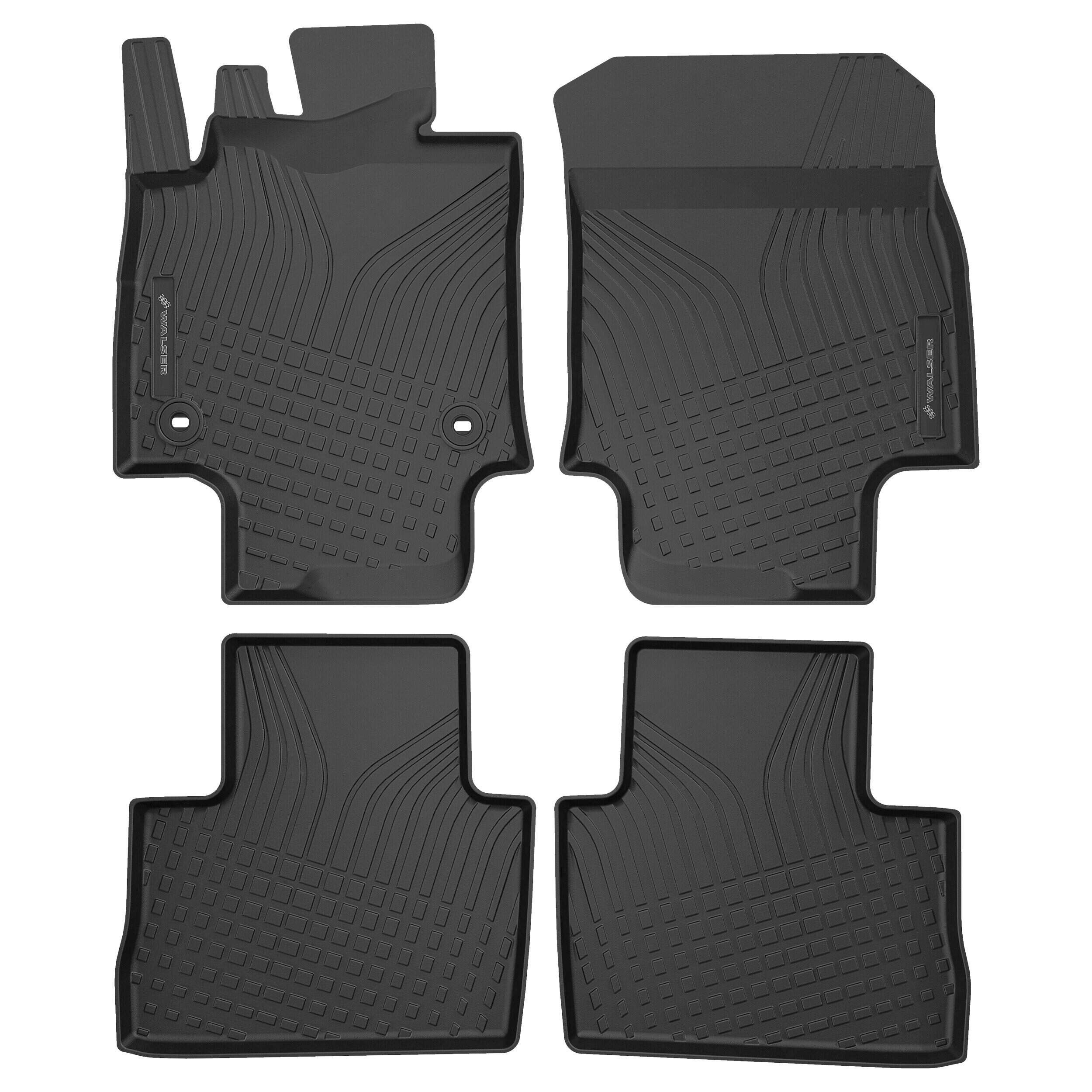 WALSER 100087 Floor mats RAV 4 2.0 VVTi (MXAA52) 173 PS Petrol