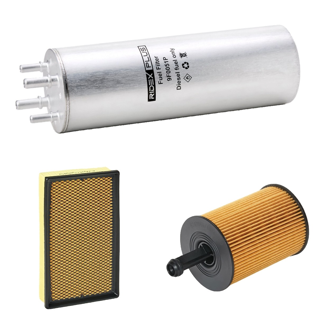 RIDEX PLUS Filter kit Article number: 4055F7521P cheaply